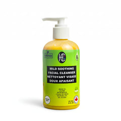Mild Soothing Facial Cleanser – Daily Hydrating Face Wash | Neem Oil + Jojoba Microbeads + Avocado Oil | Removes Oil, Dirt & Makeup | Vitamin B5 for Elasticity | 237mL