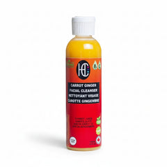 Carrot & Ginger Facial Cleanser – Daily Hydrating Face Wash | Fresh Carrot & Ginger Juice | Avocado Oil, Vitamin B5 & Vitamin C | 118mL