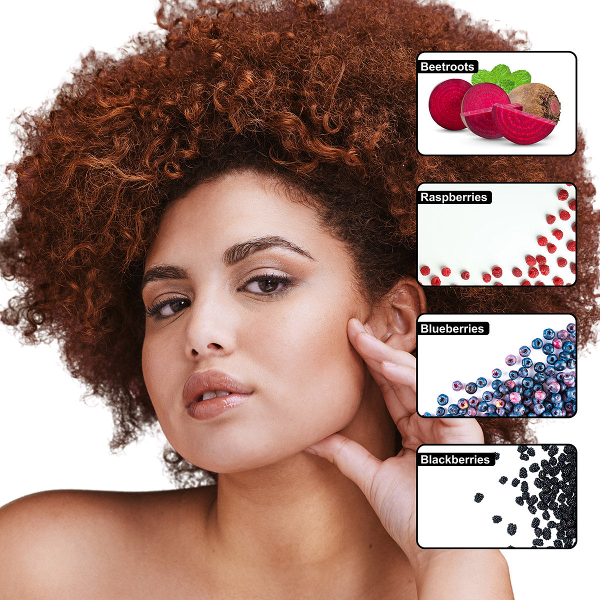 Berry & Beetroot Facial Cleanser – Daily Hydrating Face Wash | Fresh Beetroot Juice + Raspberry, Blueberry & Blackberry Extracts | Avocado Oil, Vitamin B5 & Vitamin C | 237mL