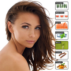 Mint Cucumber Face Mask – Weekly Soothing & Refreshing Treatment | Fresh Cucumber, Watermelon & Carrot Juice + Matcha, Turmeric & Peppermint | Hydrating with Vitamin E | 125mL
