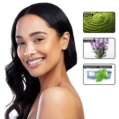 Matcha Lavender Mint Facial Cleanser – Daily Hydrating Face Wash | Matcha, Lavender & Fresh Mint | Avocado Oil & Vitamin B5 | 118mL / 4 fl oz