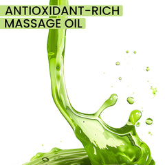 Matcha & Peppermint Massage Oil – Cooling, Relaxing & Hydrating | Vitamin E & Botanical Oils | 60mL