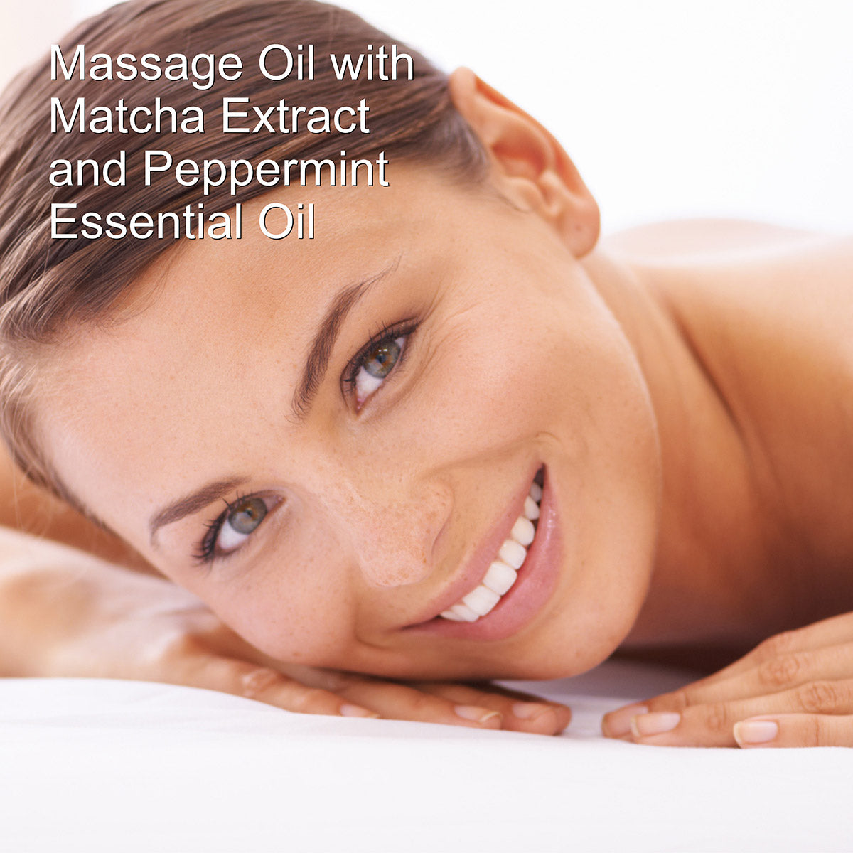 Matcha & Peppermint Massage Oil – Cooling, Relaxing & Hydrating | Vitamin E & Botanical Oils | 60mL
