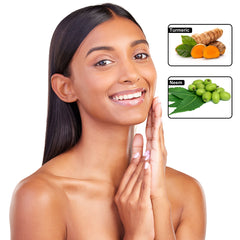 New Golden Facial Cleanser – Daily Hydrating Face Wash | Turmeric Extract + Neem Oil + Vitamin B5 | 118mL