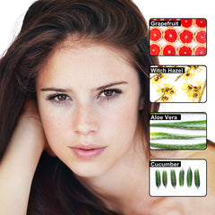Pink Grapefruit Brightening Face Toner – Refreshing, Pore-Minimizing & Hydrating | Aloe Vera, Cucumber & Willow Bark | 118mL